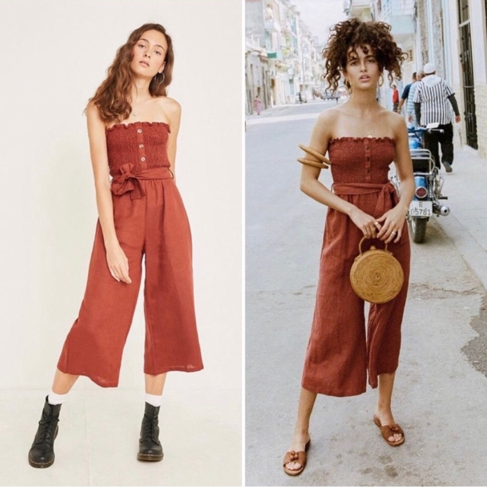 Faithfull the Brand Sangria Lais Jumpsuit